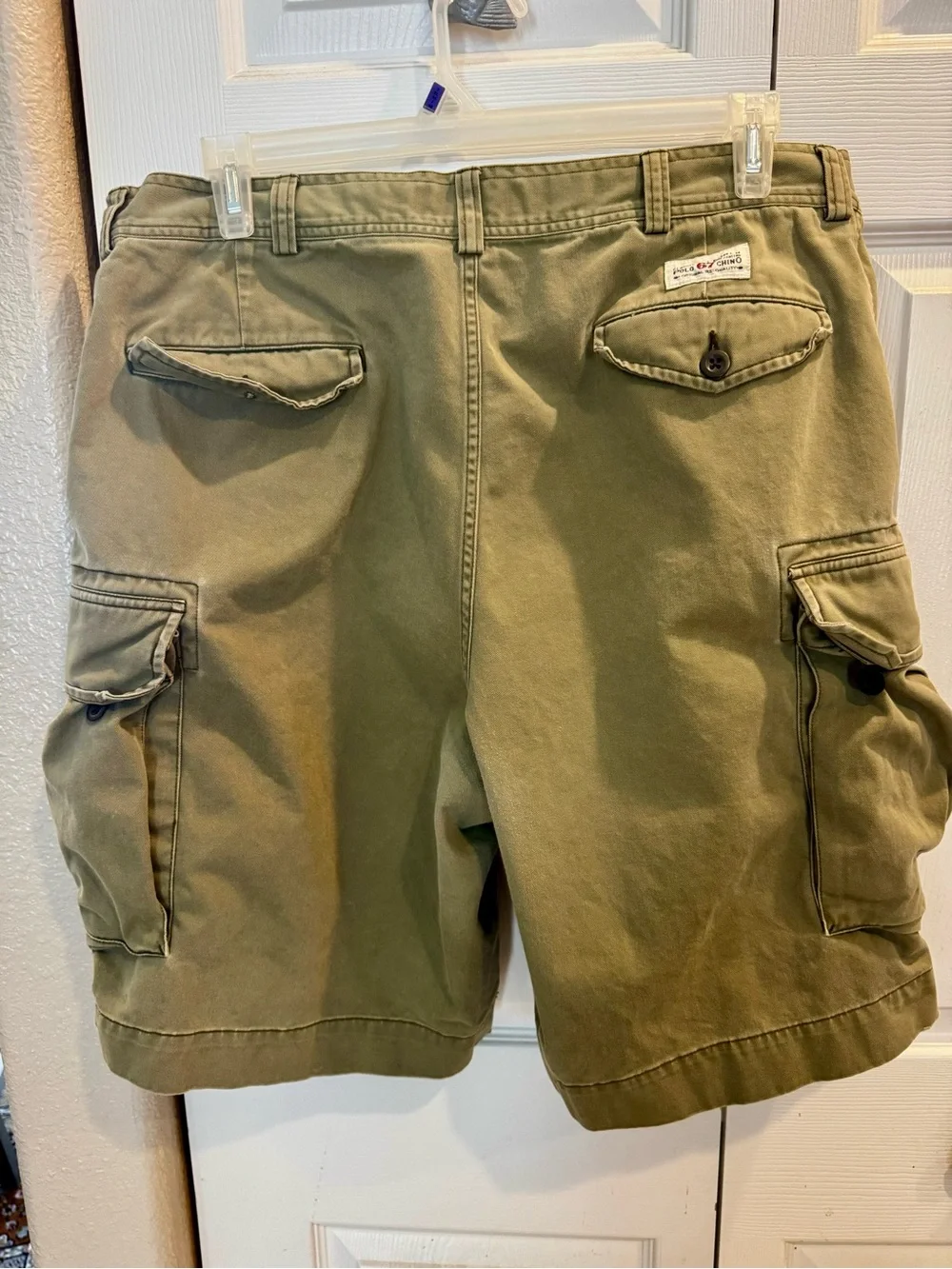 Polo by Ralph Lauren Men's Olive Green Cargo Shorts